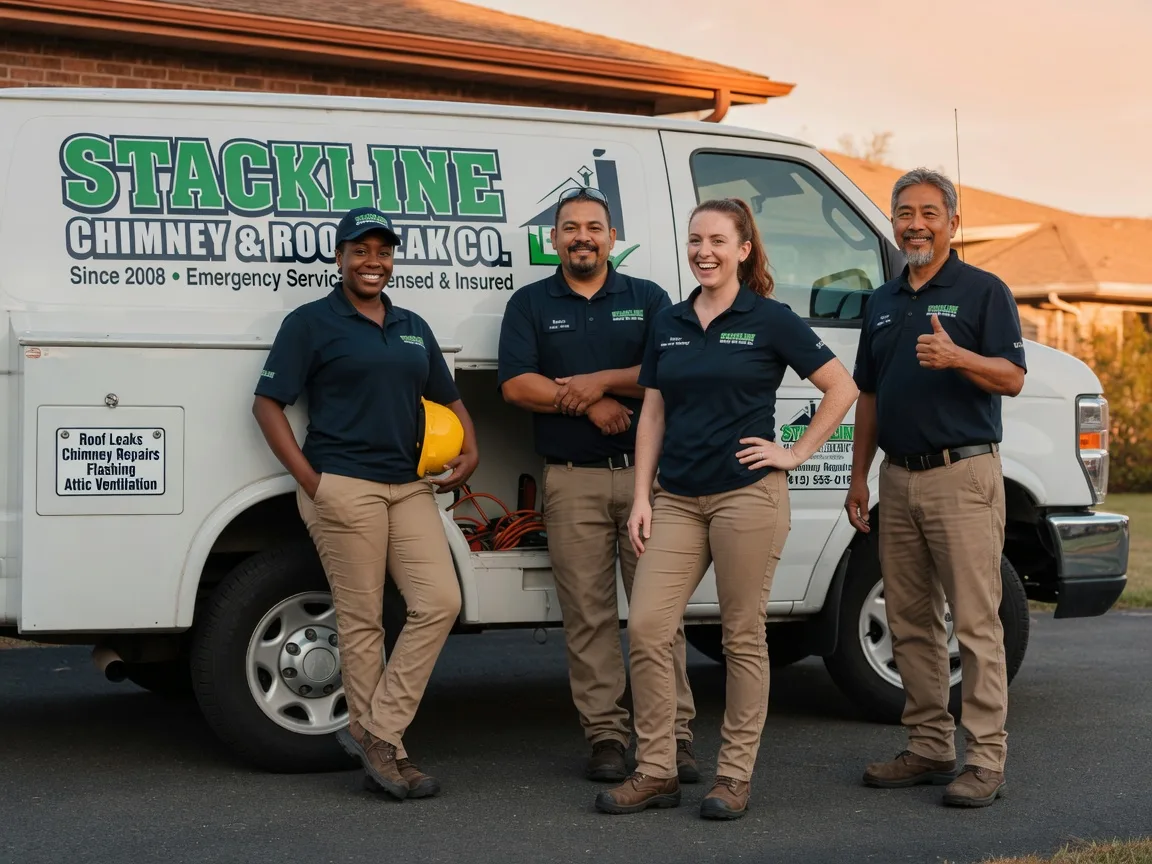 Chimney flashing repair company in Lyle, MN